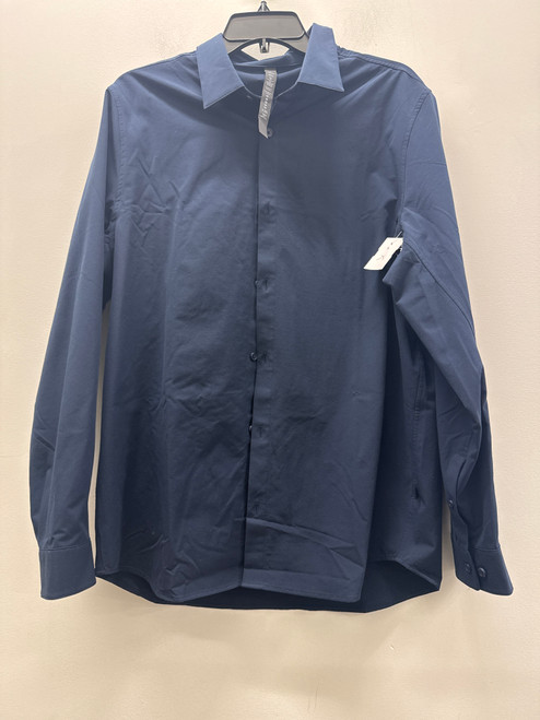 Vist Large View of Product Image Which is Used Blue Lululemon Athletica Mens Active Long Sleeve L