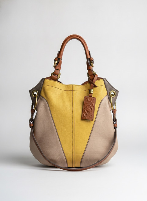 Vist Large View of Product Image Which is Used orYANY  Xlarge Leather Handbag