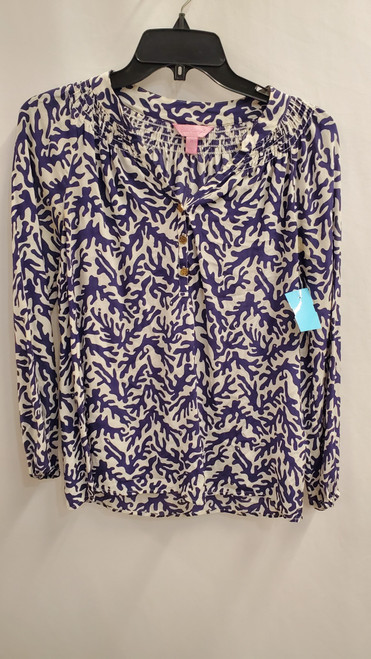 Vist Large View of Product Image Which is Used Lilly Pulitzer Long Sleeve Top XS-0/2