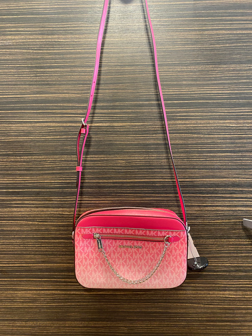 Vist Large View of Product Image Which is Used Michael Michael Kors Small Leather Handbag