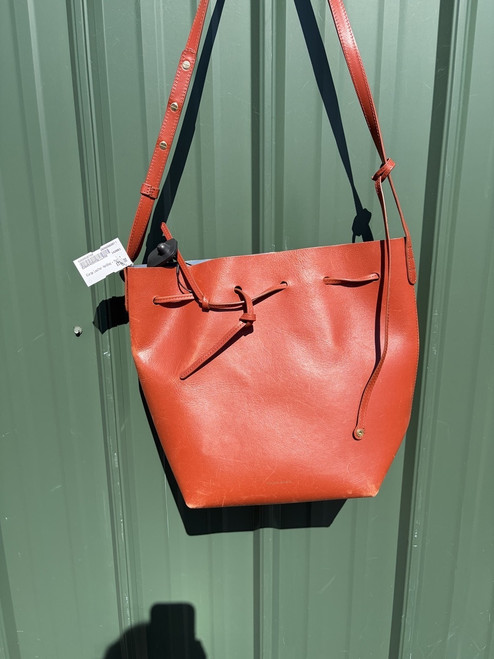Vist Large View of Product Image Which is Used Mansur Gavriel Xlarge Leather Handbag