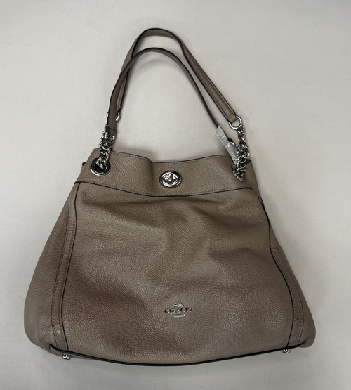 Vist Large View of Product Image Which is Used Coach Large Leather Handbag