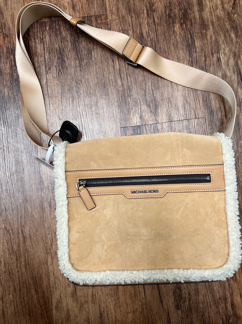 Vist Large View of Product Image Which is Used Michael Michael Kors Large Leather Handbag