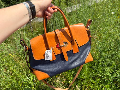Vist Large View of Product Image Which is Used Dooney & Bourke Xlarge Leather Handbag
