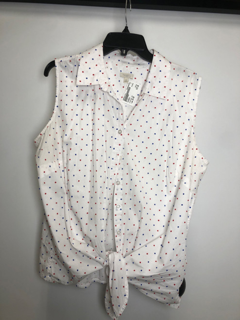 Vist Large View of Product Image Which is Used Talbots Sleeveless Top 2X-20