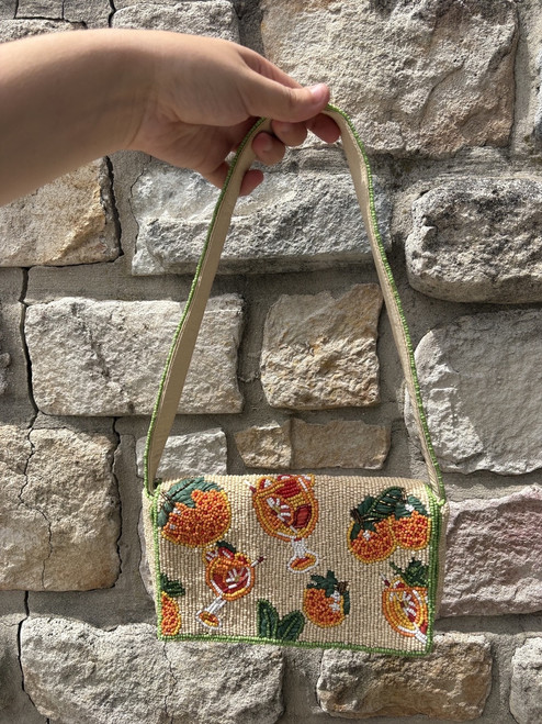 Vist Large View of Product Image Which is Used Unbranded Small Beaded Handbag