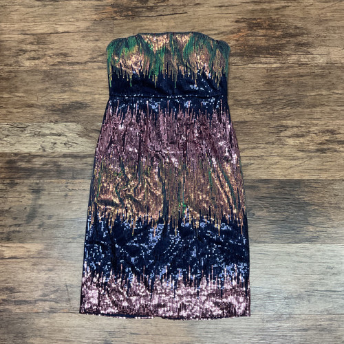 Vist Large View of Product Image Which is Used Laundry By Shelli Segal Short Dress B S-4/6