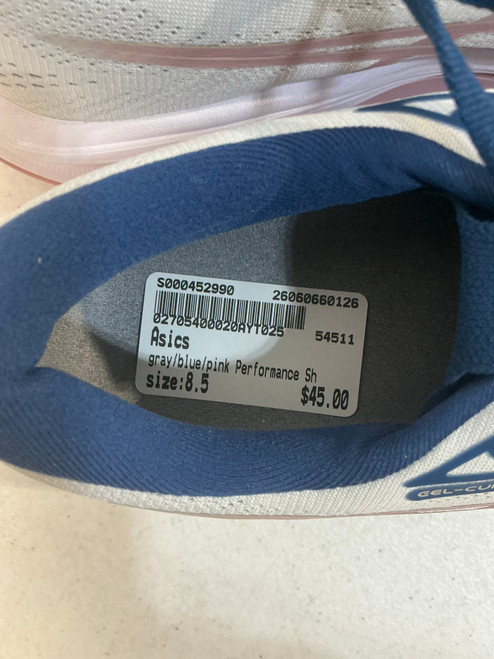 Vist Large View of Product Image Which is Used Asics Performance Shoes 8.5