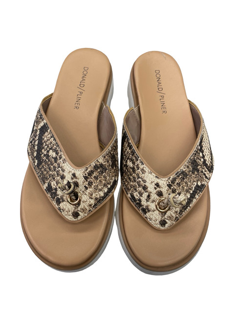 Vist Large View of Product Image Which is Used Donald J Pliner Wedge Sandals 6