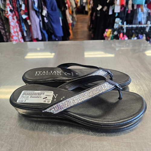 Vist Large View of Product Image Which is Used Italian Shoemakers Flip Flops 6