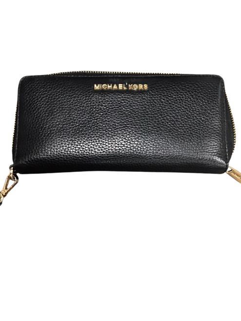 Vist Large View of Product Image Which is Used Michael Michael Kors Leather Wallet