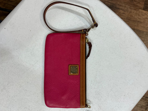 Vist Large View of Product Image Which is Used Dooney & Bourke Leather Wristlet