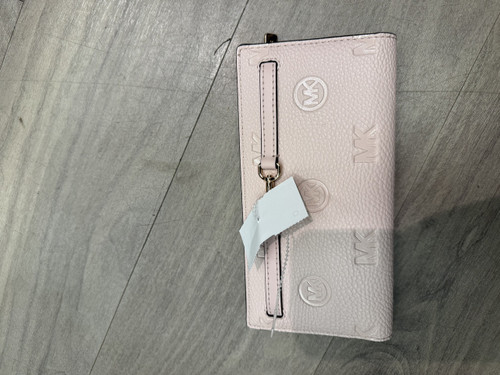 Vist Large View of Product Image Which is Used Michael Michael Kors Leather Wallet
