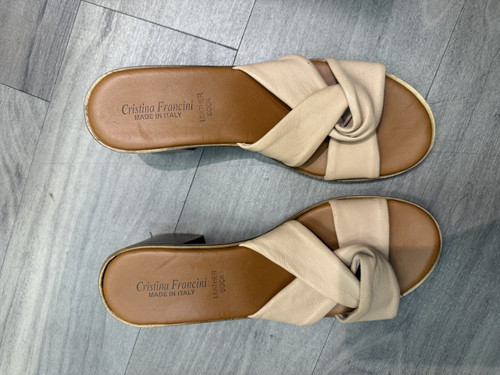 Vist Large View of Product Image Which is Used Unbranded Wedge Sandals 6.5
