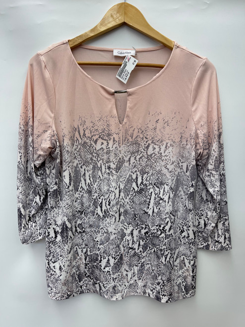Vist Large View of Product Image Which is Used Calvin Klein Short Sleeve Top M-8/10