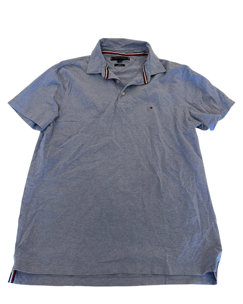 Vist Large View of Product Image Which is Gently used Tommy Hilfiger mens short sleeve top L/16-16.5
