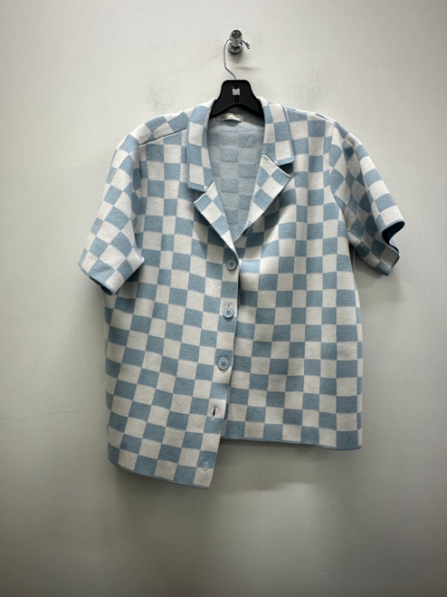 Vist Large View of Product Image Which is Used blue Oat+Fort Short Sleeve Top M-8/10