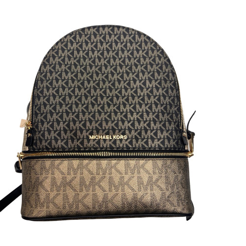 Vist Large View of Product Image Which is Used Michael Michael Kors Large Leather Handbag