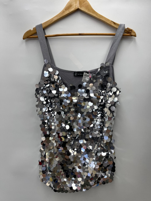 Vist Large View of Product Image Which is Used New York & Company Tank Top M-8/10