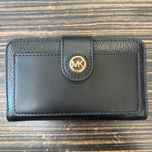 Vist Large View of Product Image Which is Used Michael Michael Kors Leather Wallet