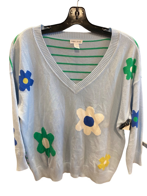 Vist Large View of Product Image Which is Used Tribal Lightweight Sweater M-8/10