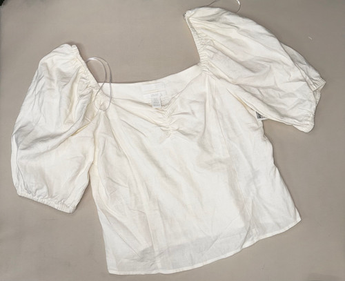 Vist Large View of Product Image Which is Used H & M Short Sleeve Top M-8/10