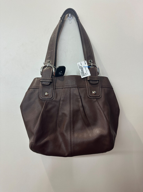 Vist Large View of Product Image Which is Used Coach Large Leather Handbag