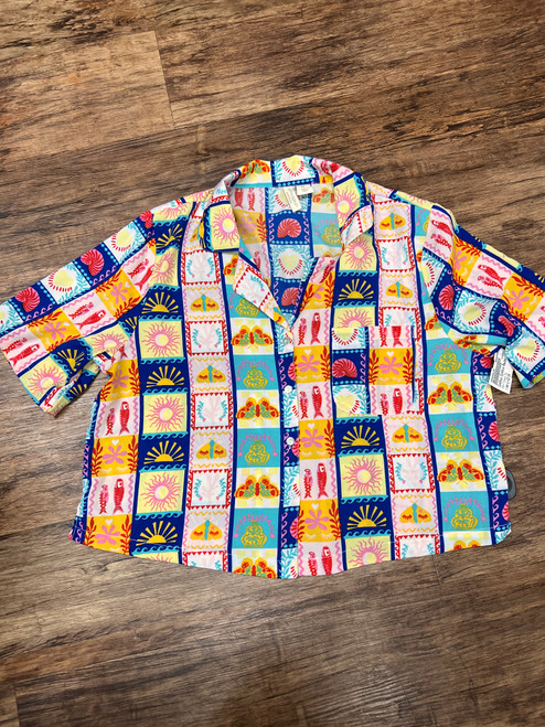 Vist Large View of Product Image Which is Used Cynthia Cynthia Rowley Short Sleeve Top L-12/14