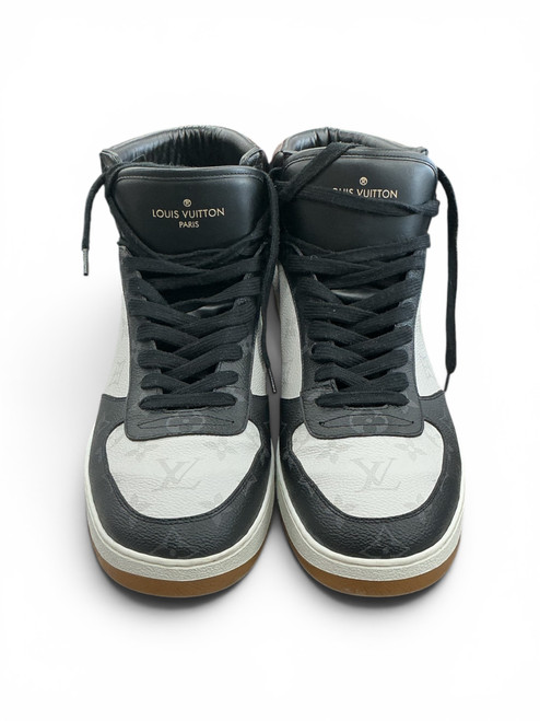 Vist Large View of Product Image Which is Gently Used Louis Vuitton Men's Rivoli Sneaker Boots 10