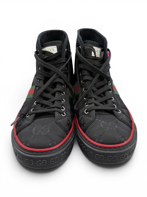 Vist Large View of Product Image Which is Gently Used Gucci Tennis 1977 High-Top Sneakers 10