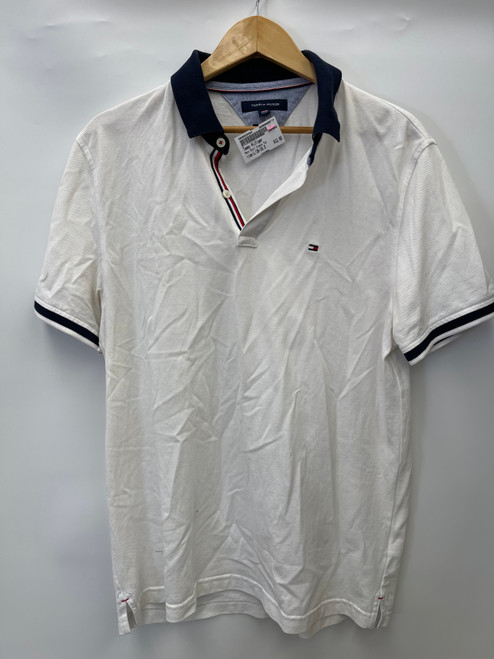 Vist Large View of Product Image Which is Used Tommy Hilfiger Mens Short Sleeve Top L/16-16.5