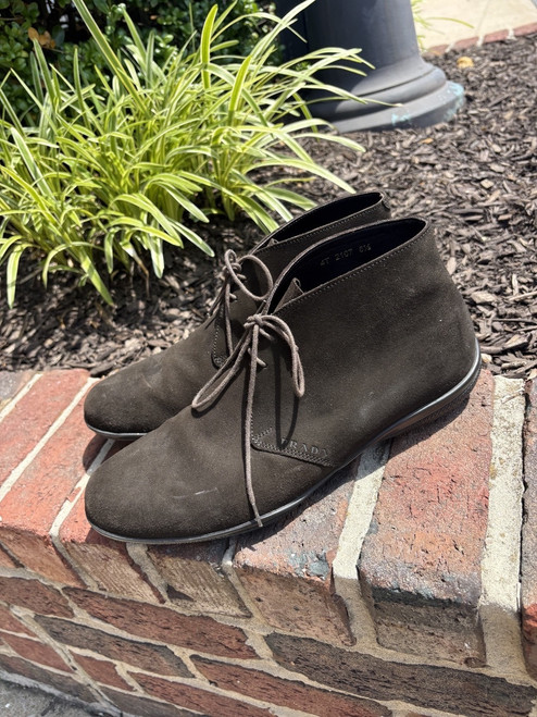 Vist Large View of Product Image Which is Used Prada Mens Boots