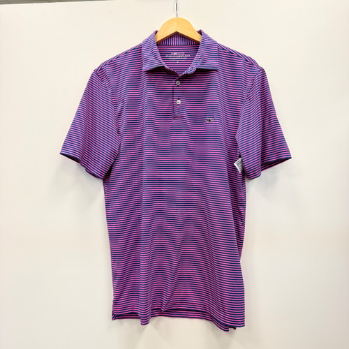 Vist Large View of Product Image Which is Used Vineyard Vines Mens Short Sleeve Top M/15-15.5