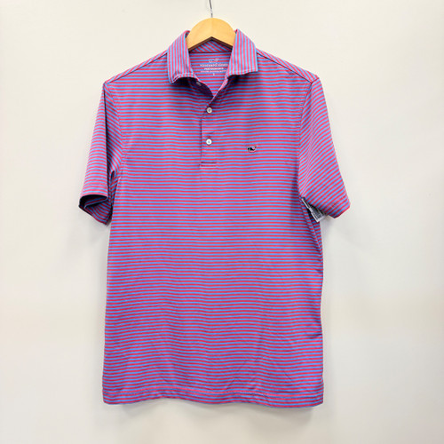 Vist Large View of Product Image Which is Used Vineyard Vines Mens Short Sleeve Top S/14-14.5