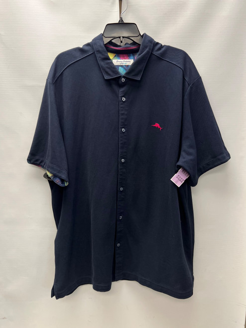 Vist Large View of Product Image Which is Used Tommy Bahama Mens Short Sleeve Top 2X/18-18.5