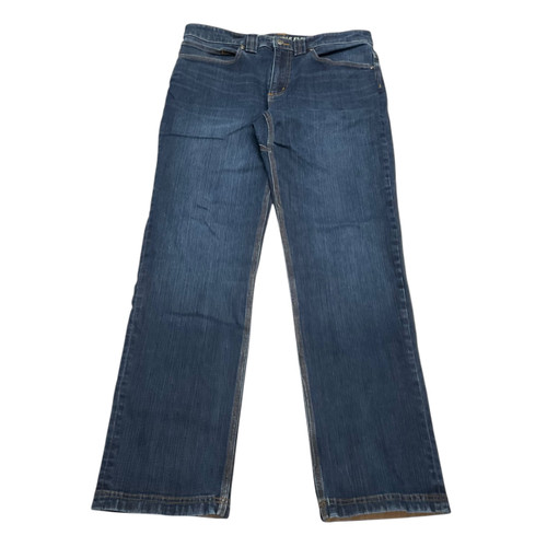 Vist Large View of Product Image Which is Used Duluth Trading Co Mens Denim 34W