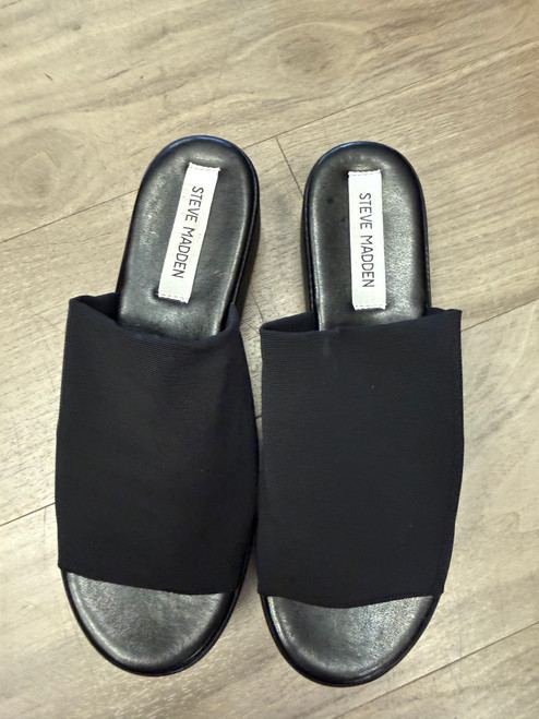 Vist Large View of Product Image Which is Used Steve Madden Wedge Sandals 7
