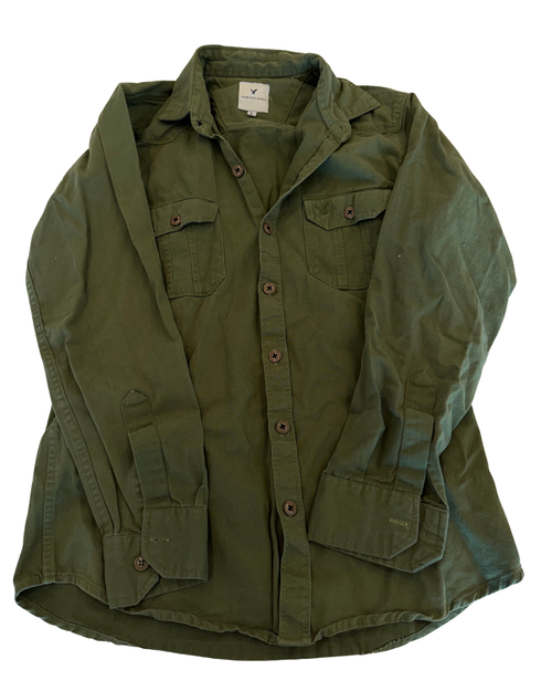 Vist Large View of Product Image Which is Gently used American Eagle mens long sleeve top L/16-16.5