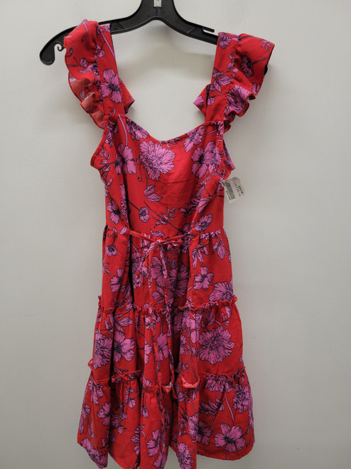 Vist Large View of Product Image Which is Used Red Land of the Fire  Short Dress B S-4/6