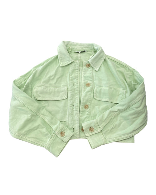 Vist Large View of Product Image Which is Used Zara Denim Jacket S-4/6