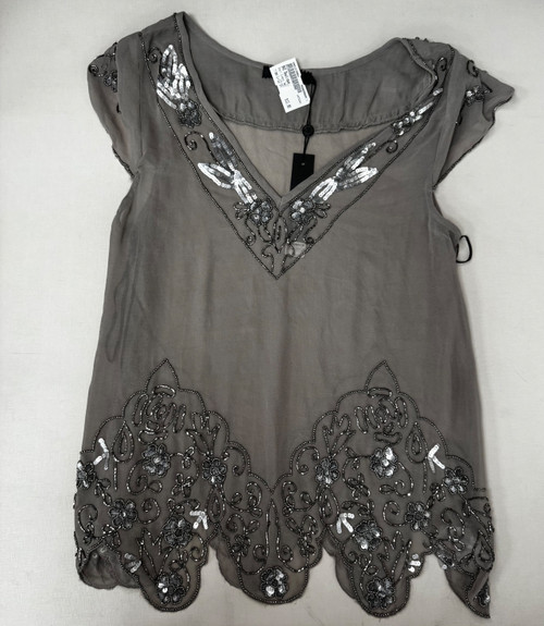 Vist Large View of Product Image Which is Used BKE Boutique Short Sleeve Top L-12/14