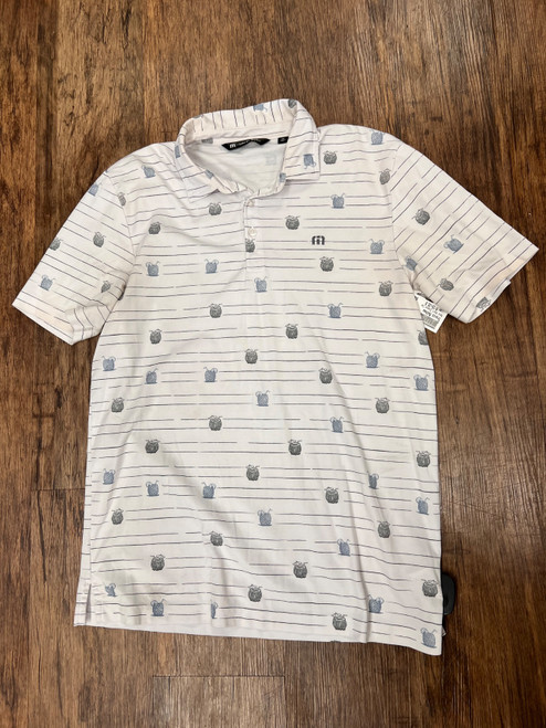 Vist Large View of Product Image Which is Used Travis Mathew Mens Short Sleeve Top M/15-15.5