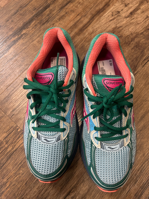 Vist Large View of Product Image Which is Used Saucony Performance Shoes 8.5