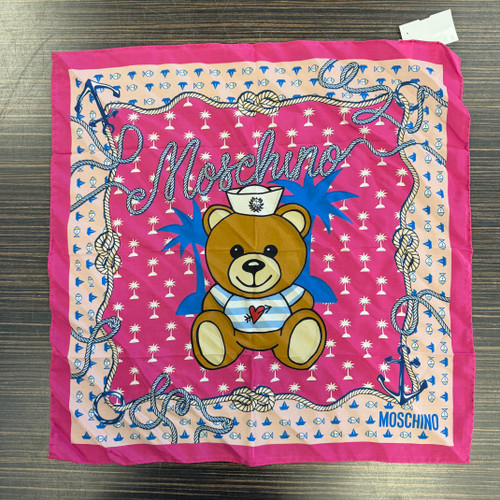 Vist Large View of Product Image Which is Used Moschino Lightweight Scarf