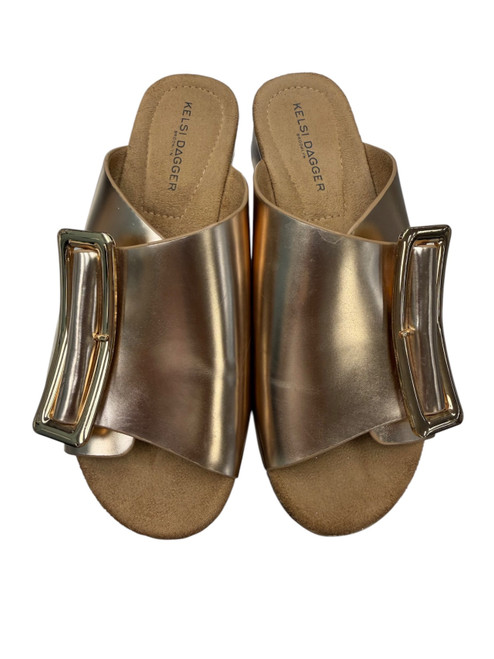 Vist Large View of Product Image Which is Used Kelsi Dagger Wedge Sandals 7