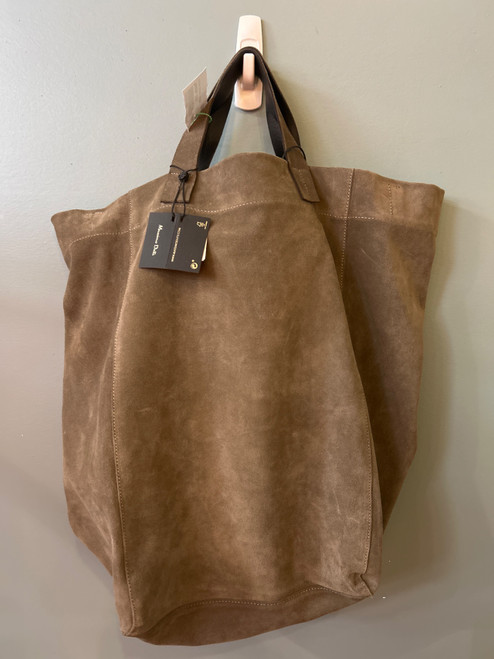 Vist Large View of Product Image Which is Used Massimo Dutti Xlarge Leather Handbag