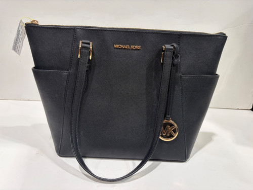 Vist Large View of Product Image Which is Used Michael Michael Kors Large Leather Handbag