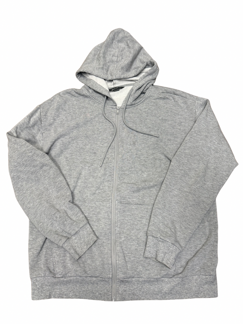 Vist Large View of Product Image Which is Gently used grey full zip sweatshirt. 