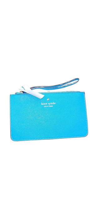 Vist Large View of Product Image Which is Used Kate Spade New York Leather Wristlet