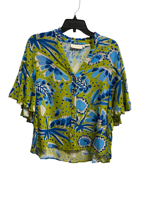 Vist Large View of Product Image Which is Used Anthropologie Short Sleeve Top S-4/6